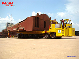 Transporter Capacity 120 Ton